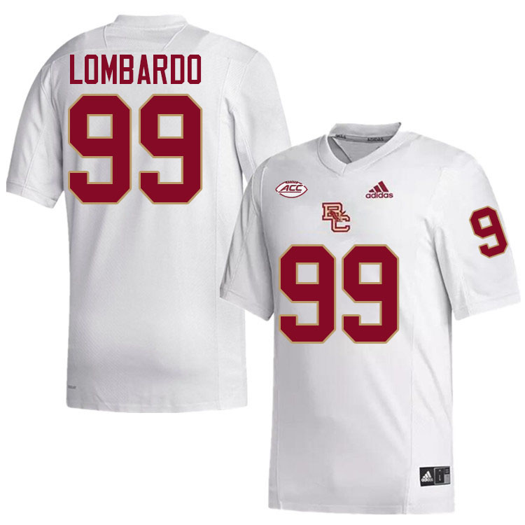 Luca Lombardo Jersey,#99 Luca Lombardo Boston College Eagles Football Jersey,Uniforms-White Luca Lombardo Jersey,#99 Luca Lombardo Boston College Eagles Football Jersey,Uniforms-White